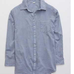 NWT AMERICAN EAGLE OVERSIZED FLANNEL